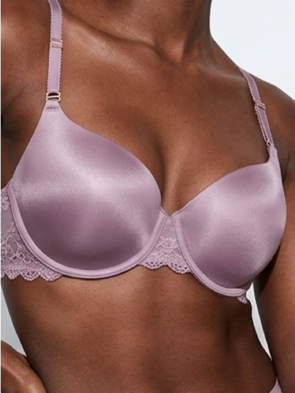 Victoria's Secret Satin Underwire Bra - Lavender